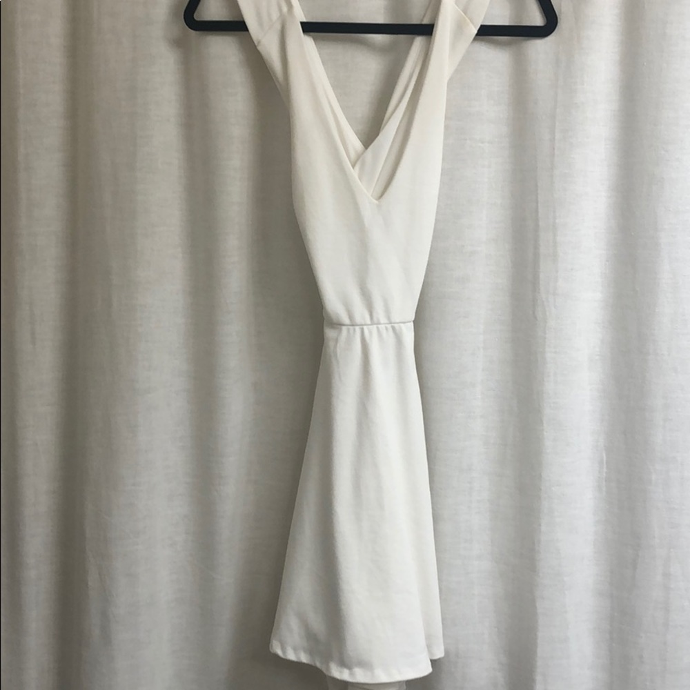 Lulu’s White Skater Dress